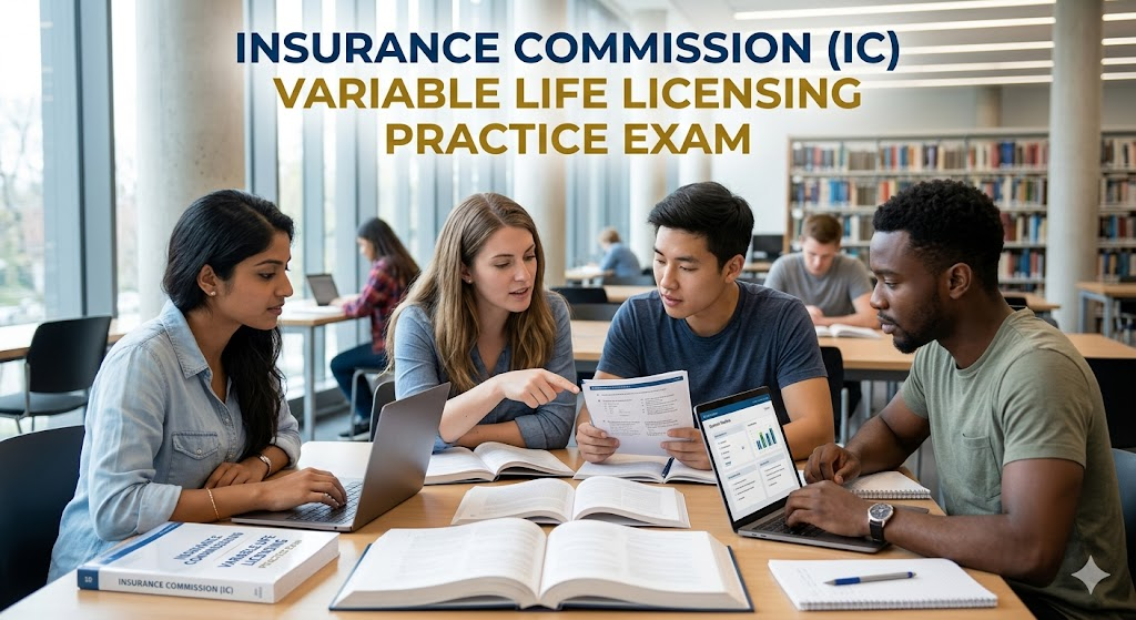 Insurance Commission (IC) Variable Life Licensing Practice Exam Banner