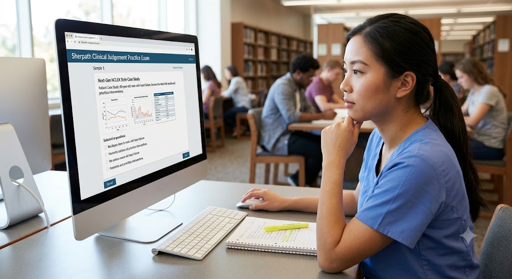 Sherpath Clinical Judgement Practice Exam Banner