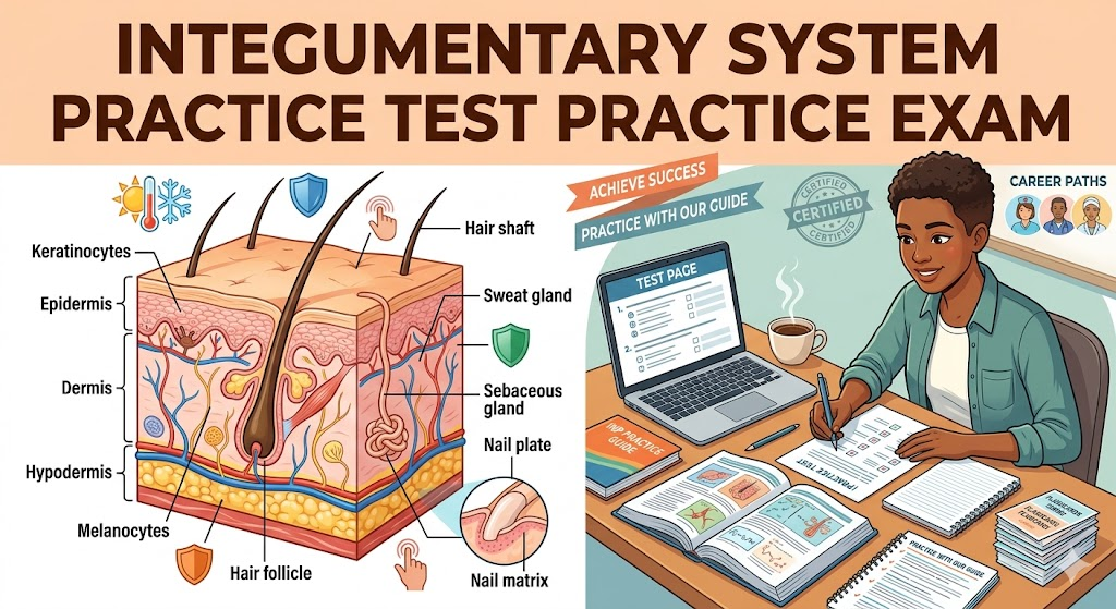 Integumentary System Practice Test Banner