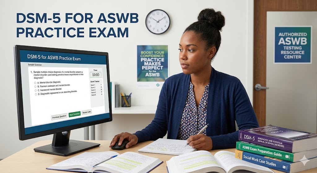 DSM-5 for ASWB Practice Exam Banner