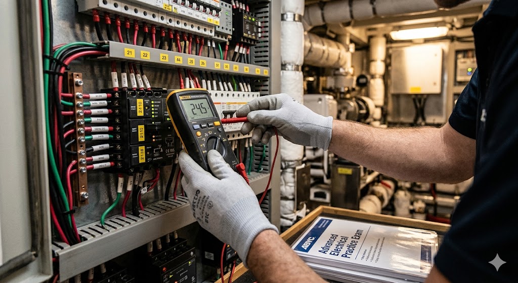 ABYC Advanced Electrical Practice Exam Banner