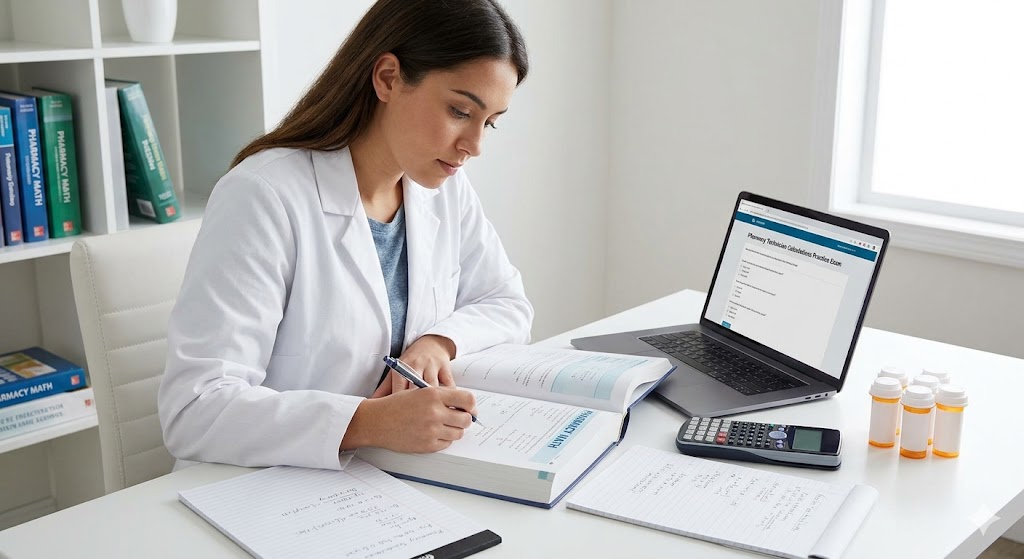 Pharmacy Technician Calculations Practice Test Banner