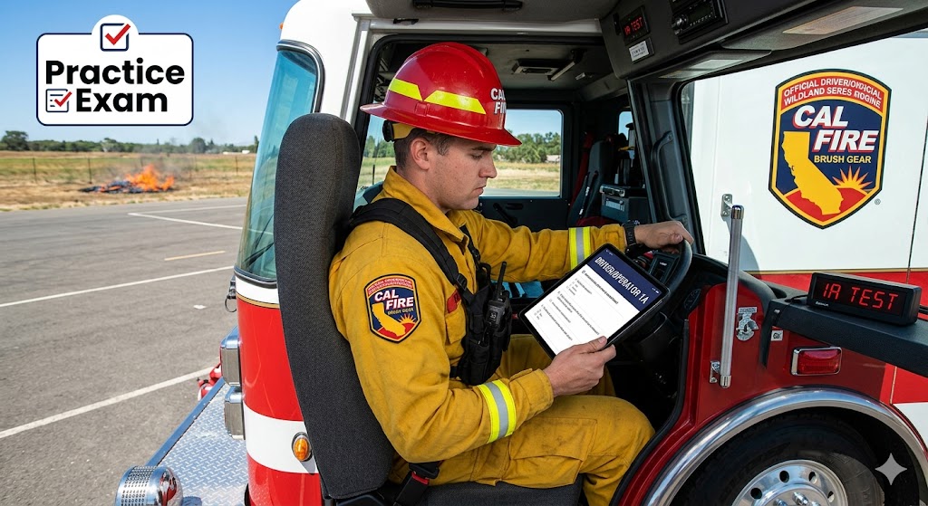 Cal Fire Wildland Practice Test Banner