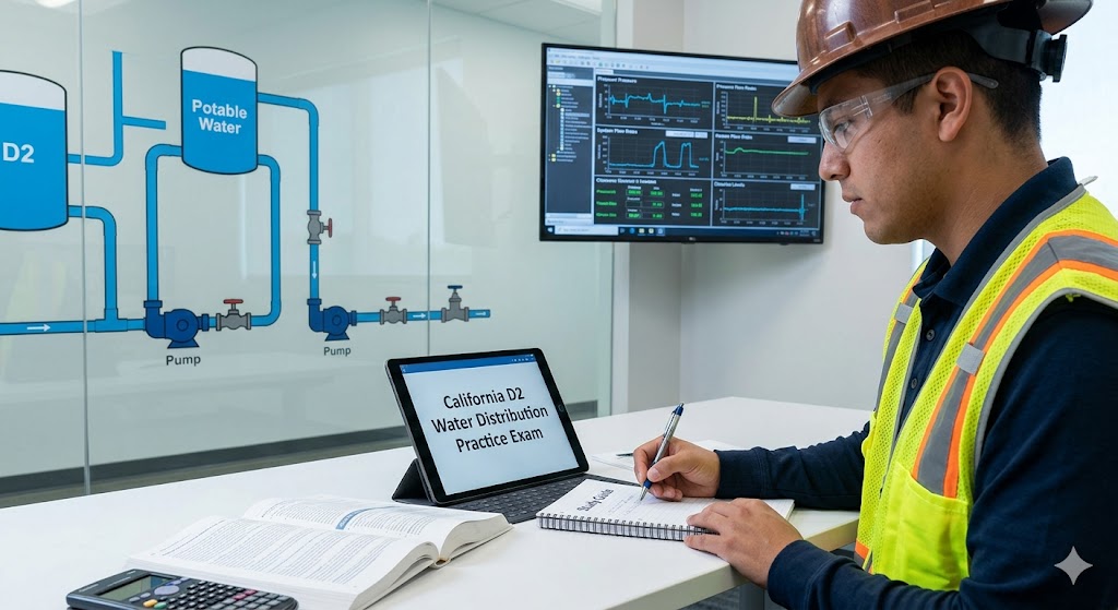 CDPH Water Distribution Grade 2 Practice Test Banner