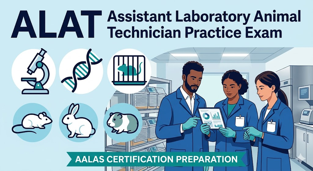 Assistant Laboratory Animal Technician (ALAT) Practice Exam Banner
