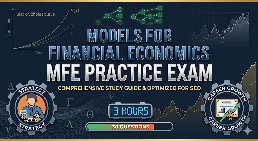 Models for Financial Economics (MFE) Practice Test Banner