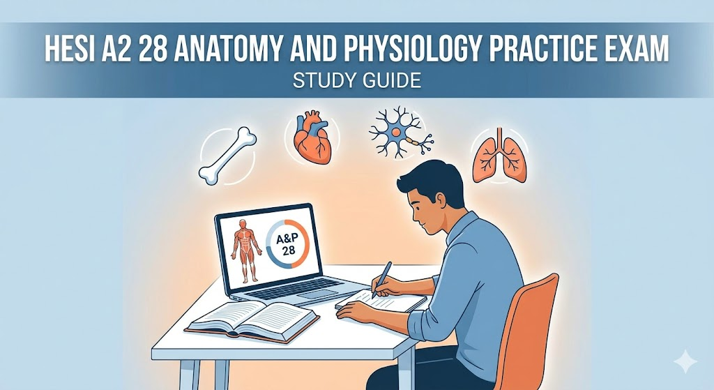 HESI A2 28 Anatomy and Physiology Practice Exam Banner