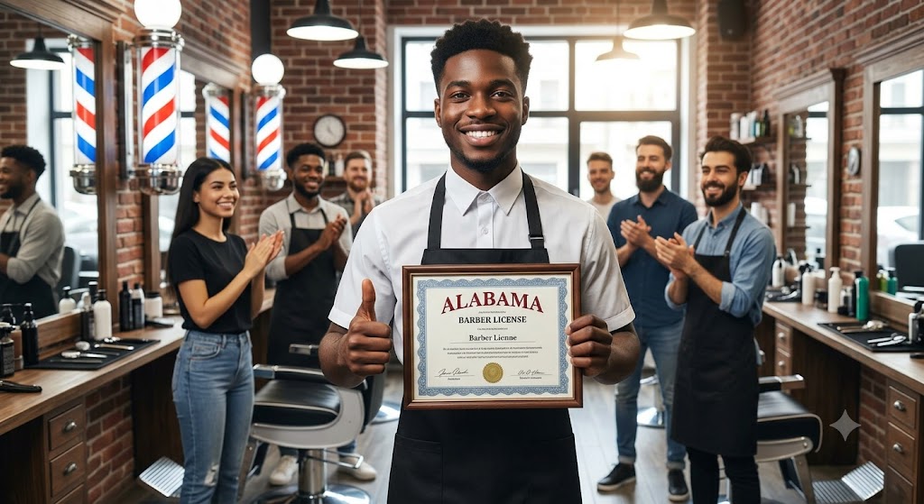 Alabama Barber Practice Exam Banner