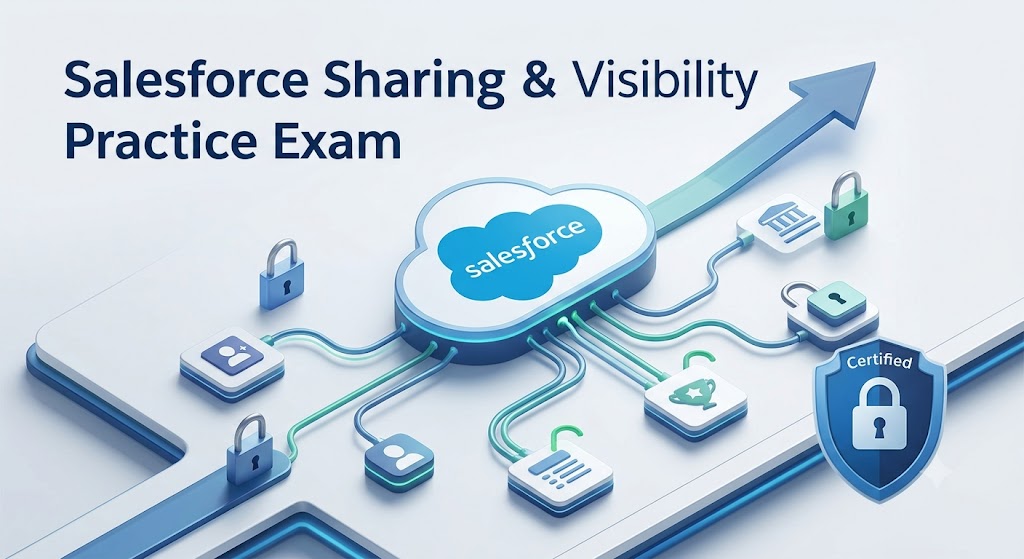 Salesforce Sharing and Visibility Certification Practice Exam Banner