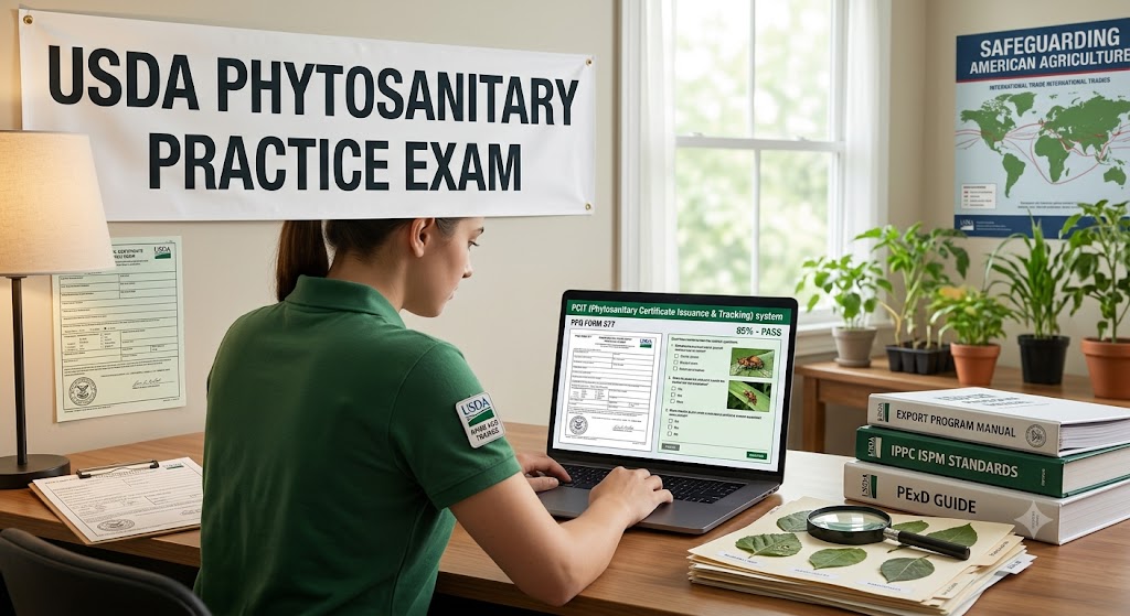USDA Phytosanitary Practice Exam Banner