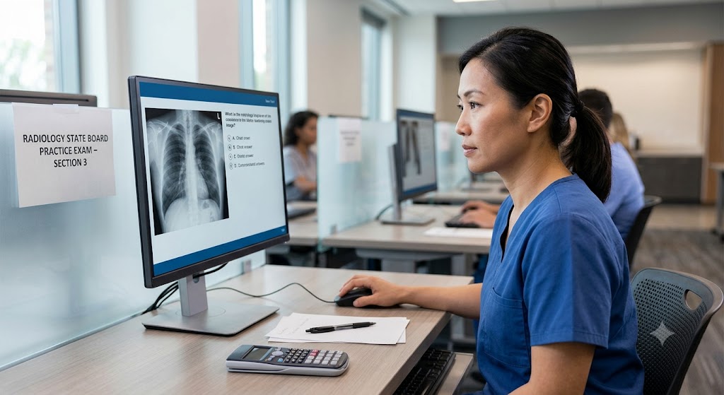 Radiology State Board Practice Exam Banner