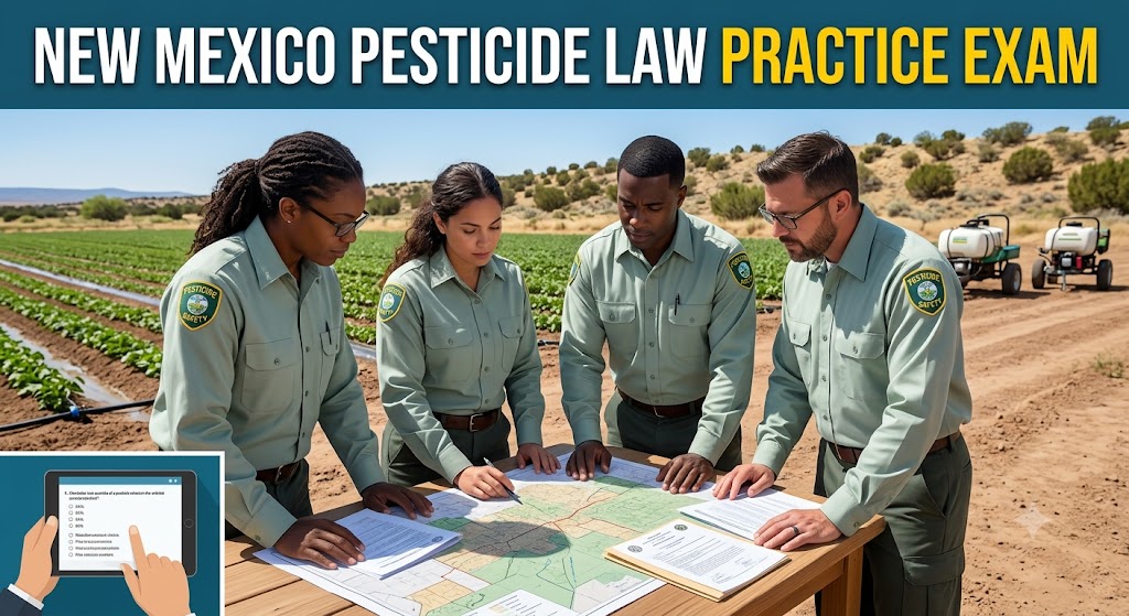 New Mexico Pesticide Law Practice Exam Banner