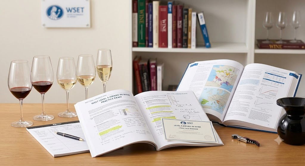 Wine & Spirit Education Trust (WSET) Level 3 Award in Wine Practice Exam Banner