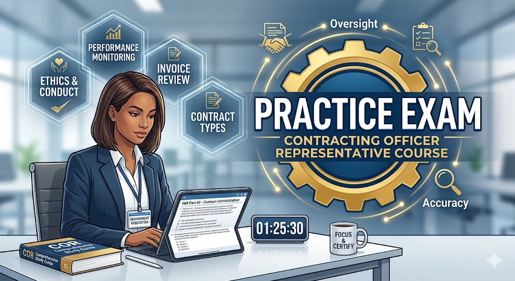 Contracting Officer Representative Course Practice Test Banner