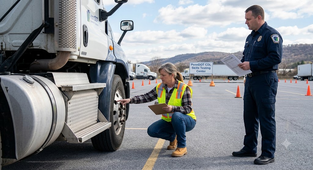 Pennsylvania CDL Pre-Trip Practice Test Banner