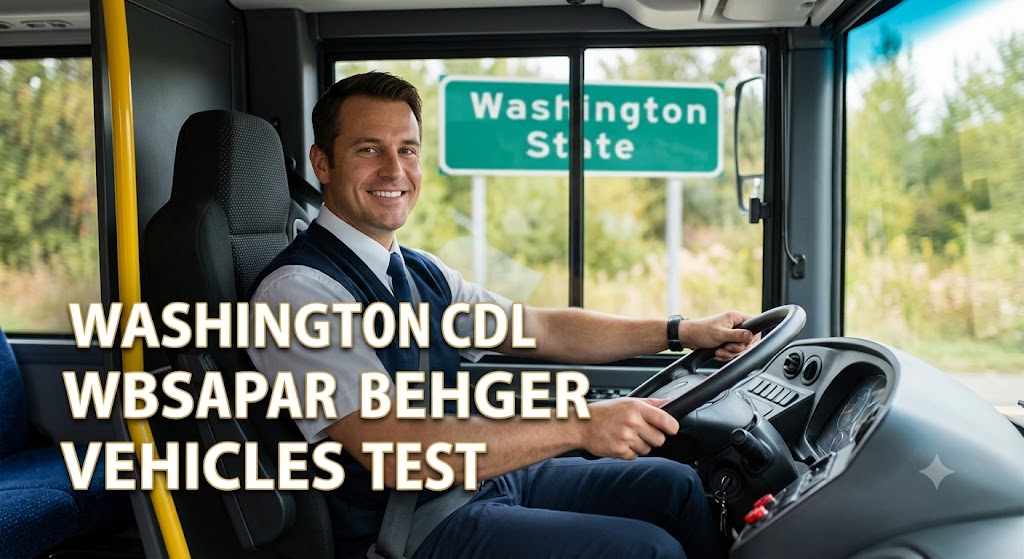 Washington CDL Passenger Vehicles Practice Test Banner