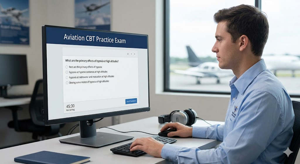 Aviation Computer Based Training (CBT) Practice Banner