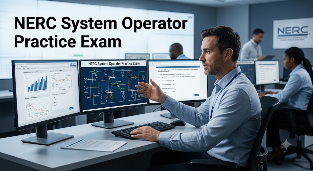 NERC System Operator Practice Exam Banner
