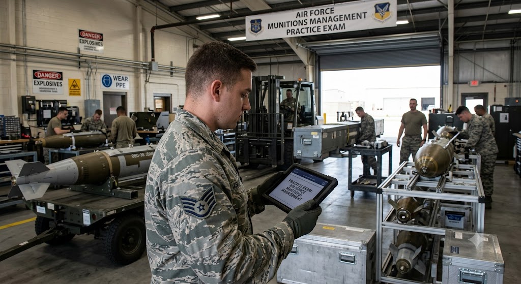 Air Force Munitions Management Practice Test Banner