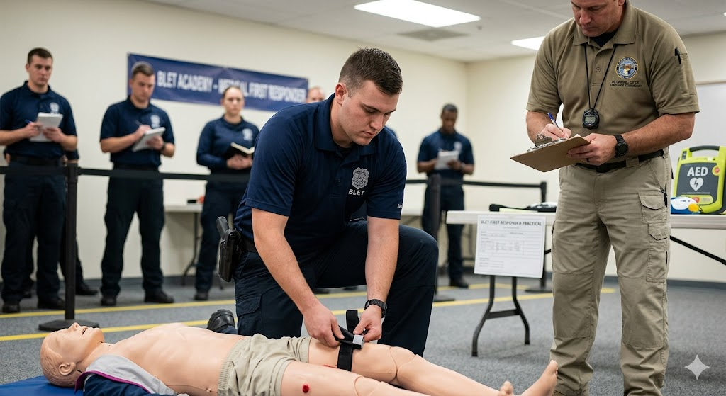 BLET First Responder Practice Exam Banner