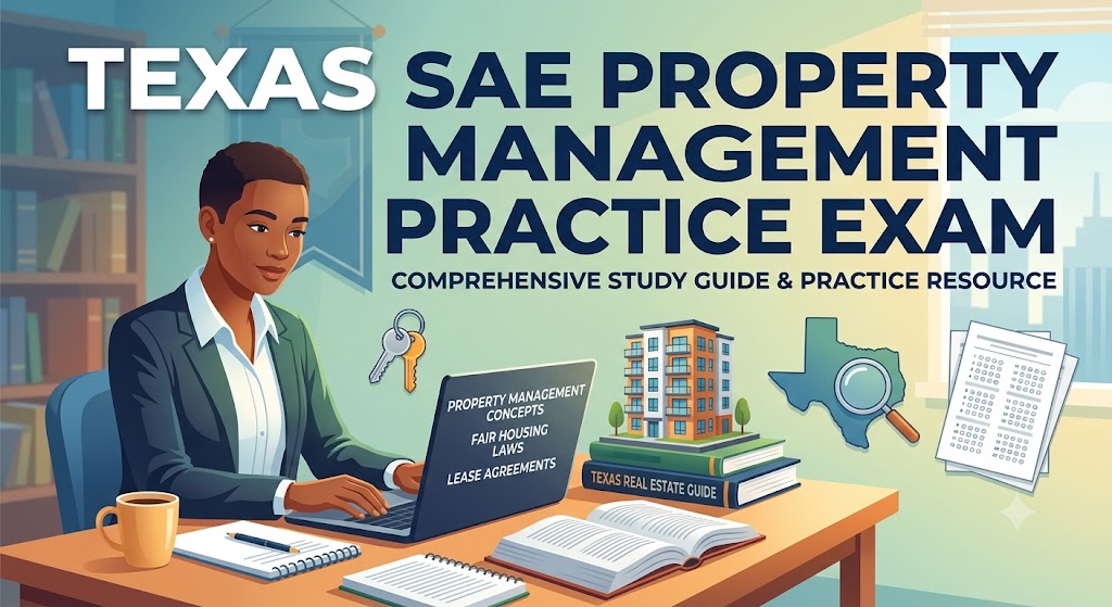 Texas SAE Property Management Practice Exam Banner
