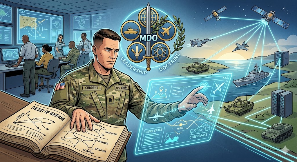 MDO, Leadership, and Doctrine – Warfighting Practice Test Banner
