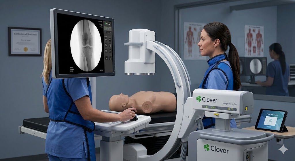 Clover Image Intensifier Assessment Practice Test Banner