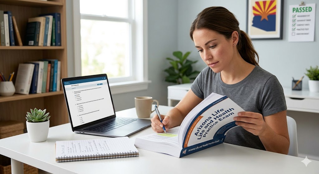 Arizona Life and Health Practice Exam Banner