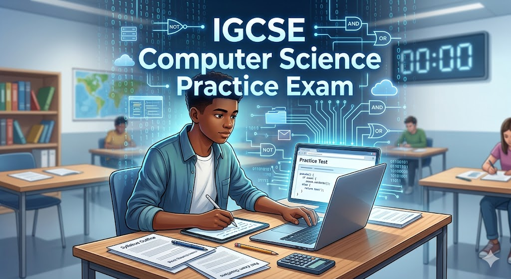 IGCSE Computer Science Practice Test Banner