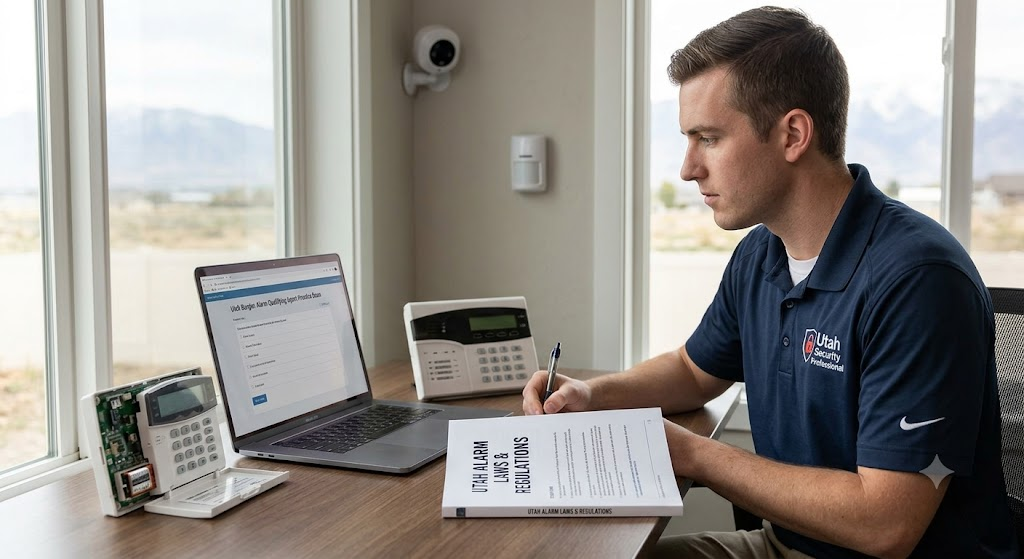 Utah Burglar Alarm Qualifying Agent Practice Test Banner