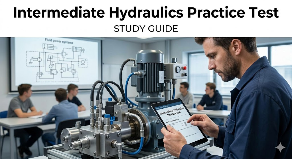 Intermediate Hydraulics Practice Test Banner