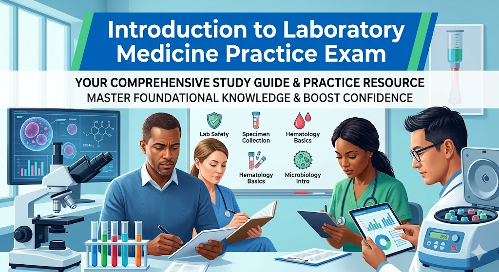 Introduction to Laboratory Medicine Practice Test Banner