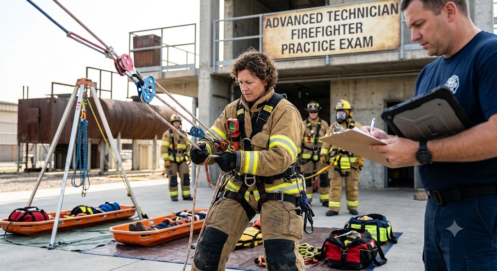 Advanced Technician Firefighter Certification Practice Test Banner