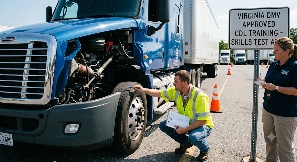 Virginia CDL Pre-Trip Practice Test Banner