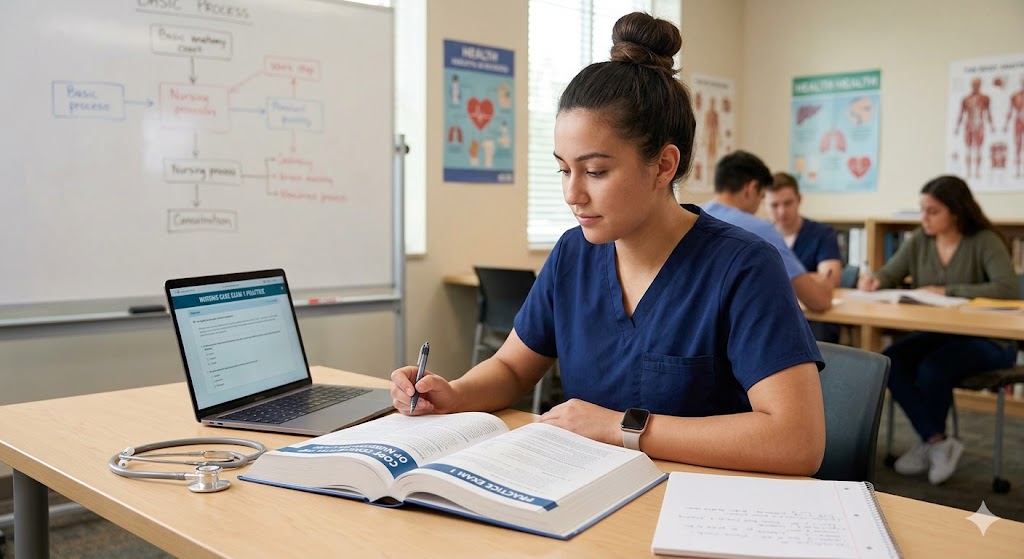Core Concepts of Nursing Care Exam 1  Practice Banner
