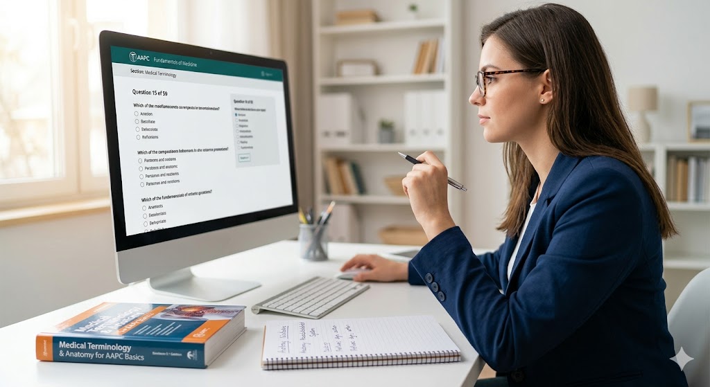 AAPC Fundamentals of Medicine Practice Exam Banner