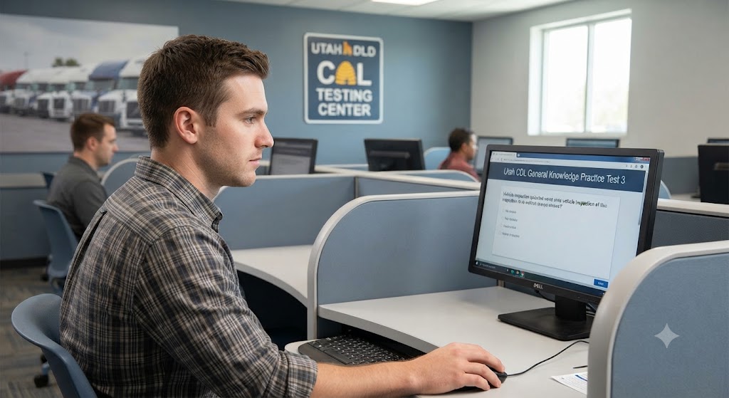 Utah CDL General Knowledge Practice Test 3 Banner