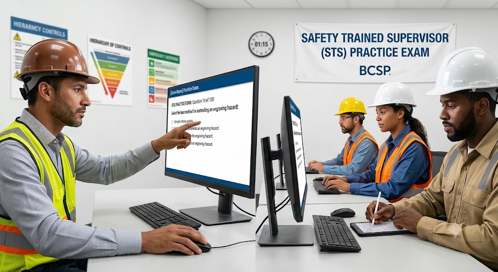 Safety Trained Supervisor (STS) Practice Exam Banner