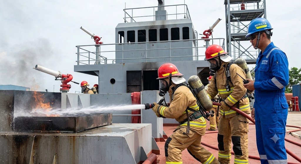STCW Fire Safety Practice Test Banner