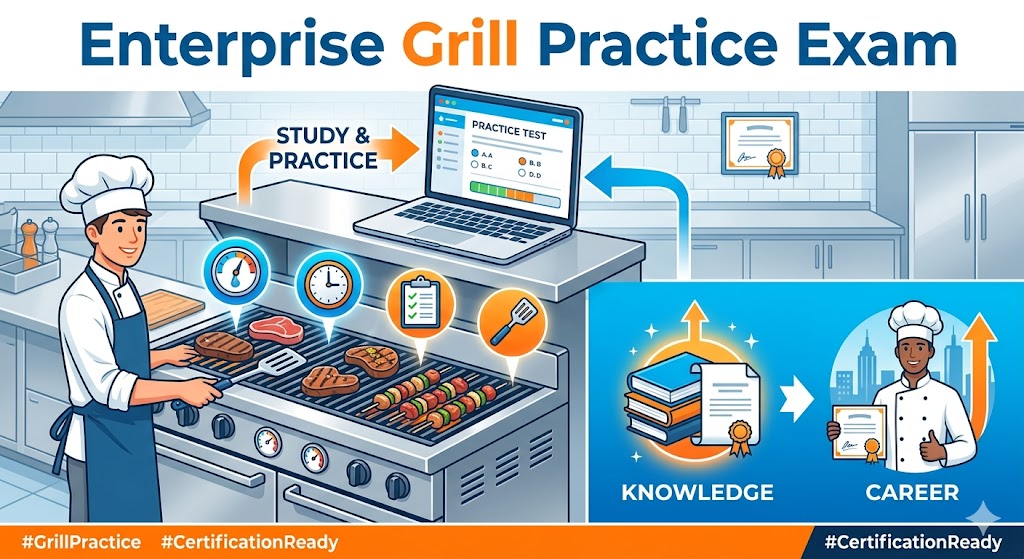 Enterprise Grill Practice Test Banner