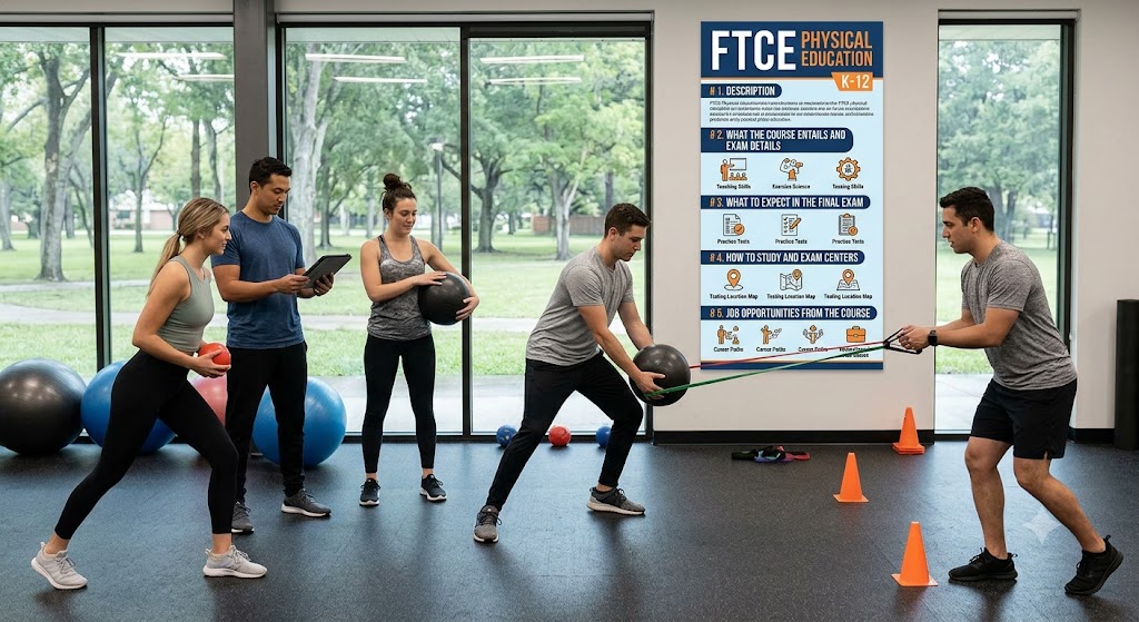 FTCE Physical Education K-12 Practice Test Banner