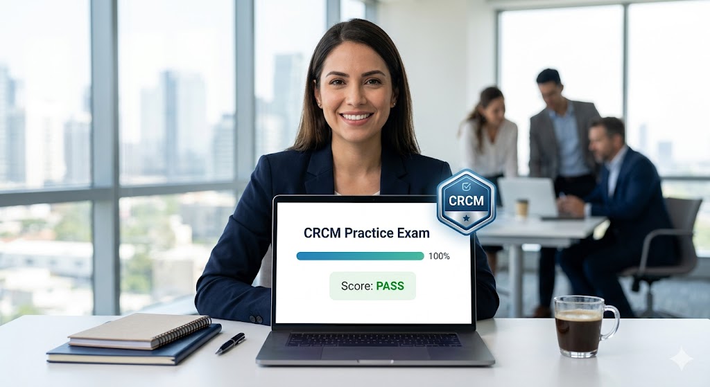 Certified Regulatory Compliance Manager (CRCM) Practice Exam Banner