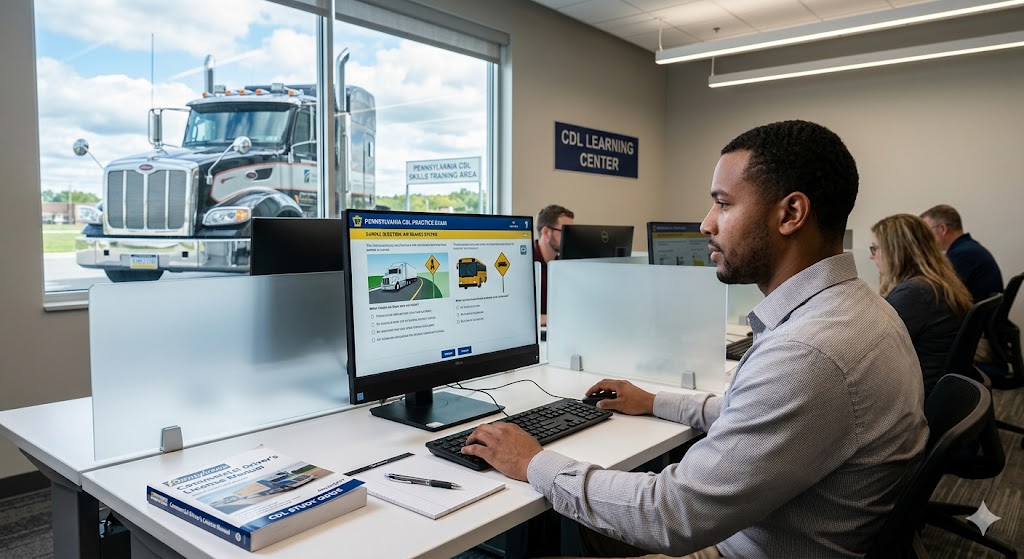 Pennsylvania CDL Practice Exam Banner
