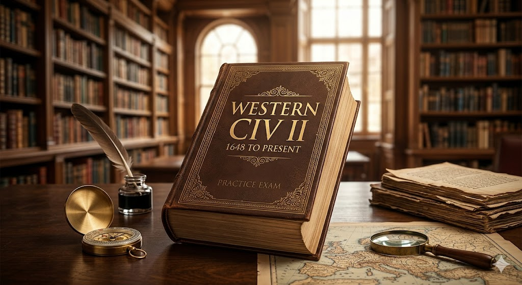 Western Civilization II 1648 to the Present Practice Test 2026 | Exam Prep Questions and Answers Banner