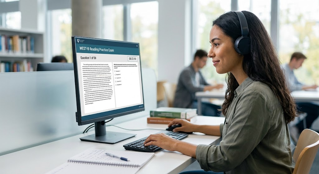 Washington Educator Skills Test – Basic (WEST-B) Reading Practice Test Banner