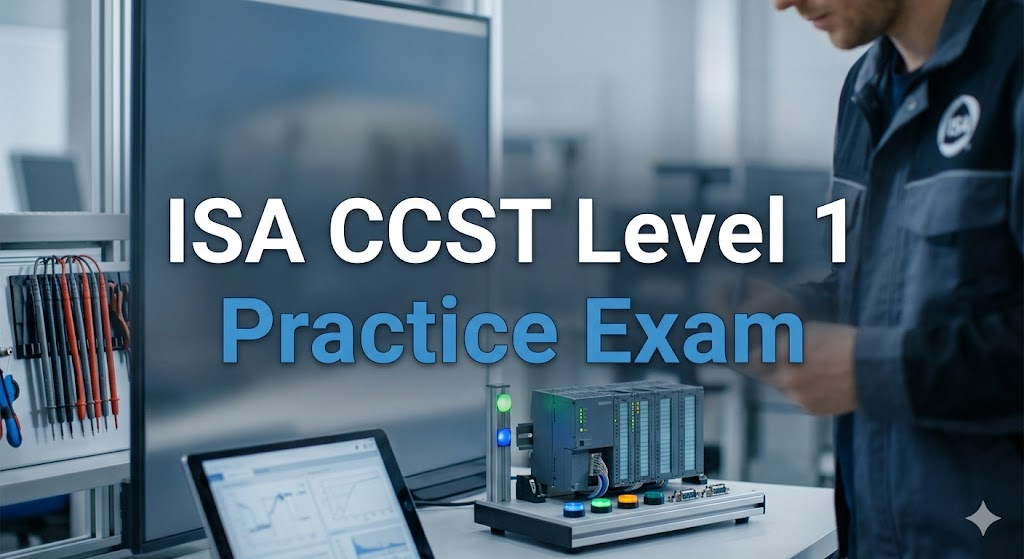 ISA Certified Control Systems Technician (CCST) Level 1 Practice Test Banner