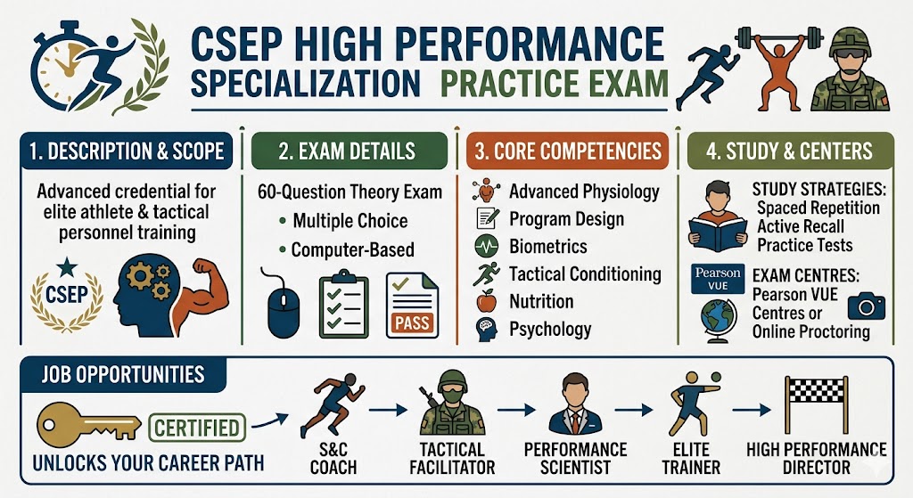 CSEP High Performance Specialization Practice Test Banner