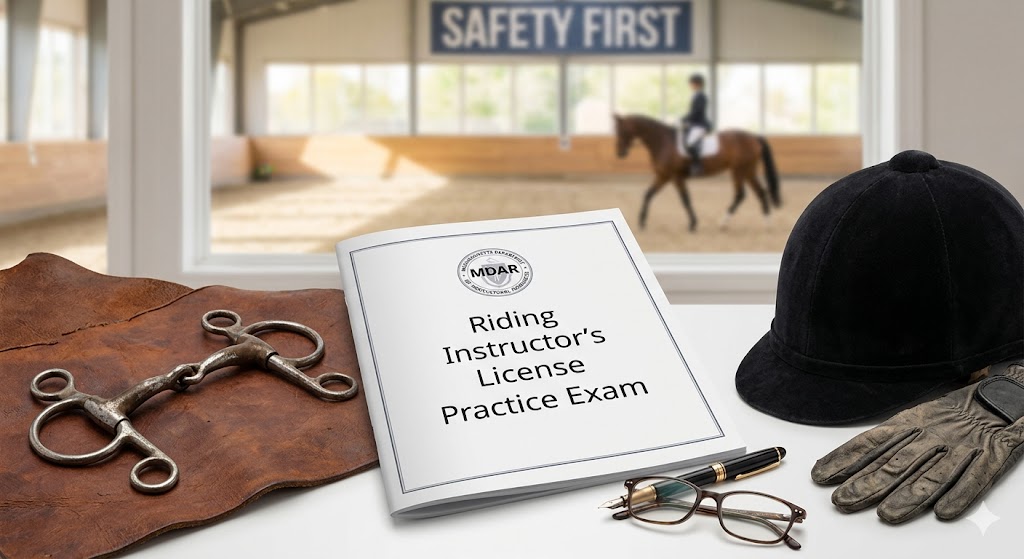 Massachusetts Riding Instructor's License Practice Exam Banner