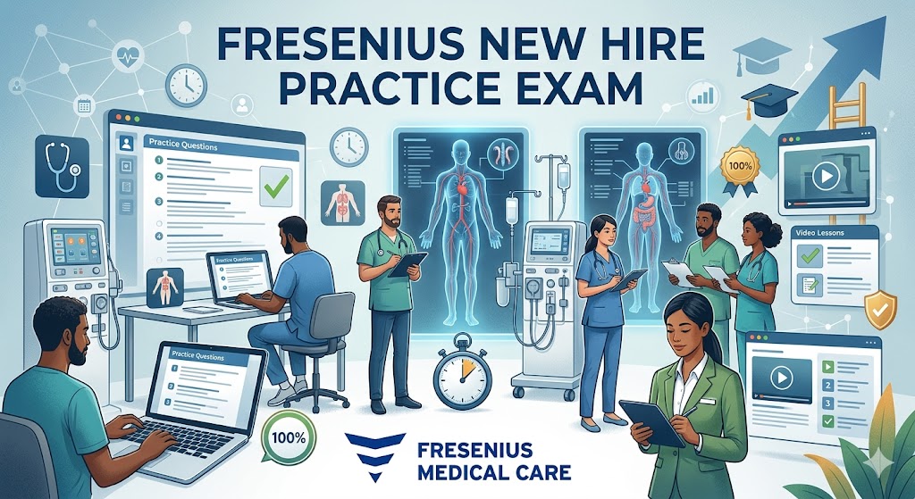 Fresenius New Hire Practice Exam Banner
