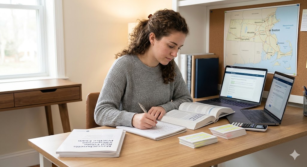 Massachusetts Real Estate Salesperson Practice Exam Banner